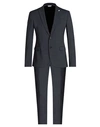 Manuel Ritz Man Suit Midnight Blue Size 38 Polyester, Viscose, Elastane In Blue