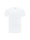 Jil Sander Crewneck Short-sleeved T-shirt In 100