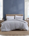 Nautica Beaux Stripe Cotton Reversible Duvet Cover Sets Bedding In Red