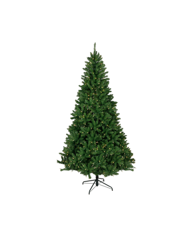 Northlight 7.5' Pre-lit Manchester Pine Instant Connect Artificial Christmas Tree With Dual Led Lights In Green