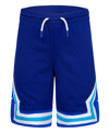 Jordan Little Boys Air Diamond Drawcord Shorts In Blue
