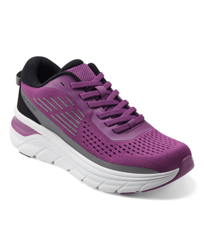 Easy Spirit Women's Mel Emove Walking Shoes In Purple Orchid Multi