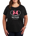 AIR WAVES TRENDY PLUS SIZE MINNIE MOUSE GRAPHIC T-SHIRT