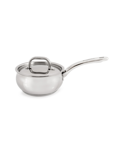 Berghoff Belly 18/10 Stainless Steel 1.5 Quart Sauce Pan With Lid In Silver