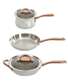 BERGHOFF OURO 18/10 STAINLESS STEEL 5 PIECE COOKWARE SET