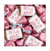 Just Candy 131 Pcs It's A Girl Baby Shower Candy Party Favors Miniatures & Pink Kisses (1.65 Lbs, Approx. 131 P In Pink