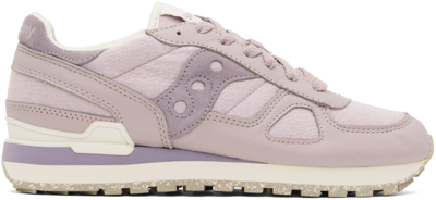 Saucony Purple Shadow Original Sneakers In Lilac/grey