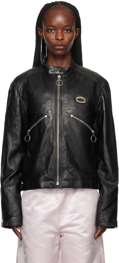 Acne Studios Distressed Jacket In Black