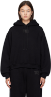 Alexander Wang T Alexanderwang. T Sweatshirt With Logo In 001 Black