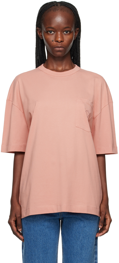 Etudes Studio Pink Traffic T-shirt