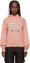 Etudes Studio Pink Limit Centre-ville Hoodie In Pink