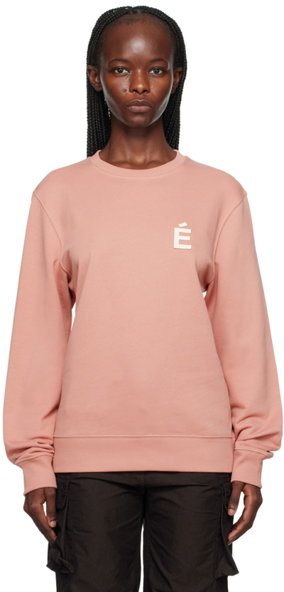 Etudes Studio Pink Story Patch Sweatshirt