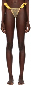 Le Petit Trou Yellow Mimosa Briefs In Yellow