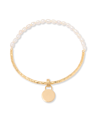 Brook & York Maddie Imitation Pearl Bracelet In Gold