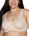 Vanity Fair Full-figure Wireless Sports Bra 71500 In Damask Neutral