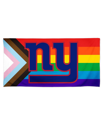 Wincraft New York Giants 30'' X 60'' Pride Spectra Beach Towel In Multi