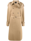 MAJE DOUBLE-BREASTED TRENCH COAT