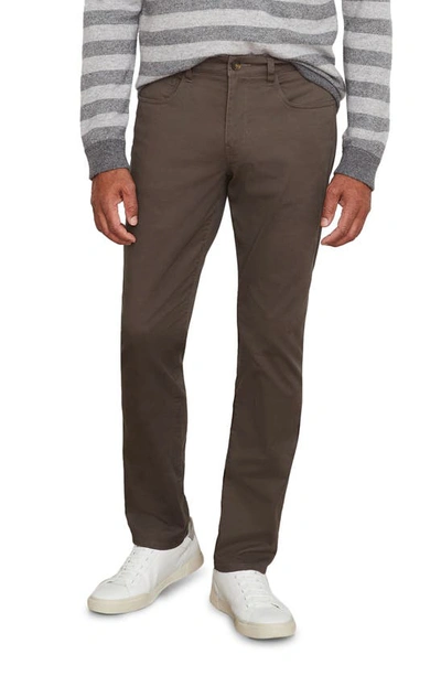 Vince Dylan Stretch Cotton Blend Five Pocket Trousers In Frog