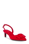 Anne Klein Infinity Slingback Pump In Lipstick