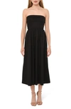 Wayf Convertible Strapless Dress In Black