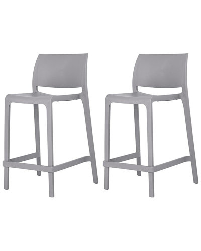 Lagoon Sensilla Stackable Counter Stool 2 Pcs 3