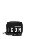 DSQUARED2 ICON LOGO-PRINT LEATHER WALLET
