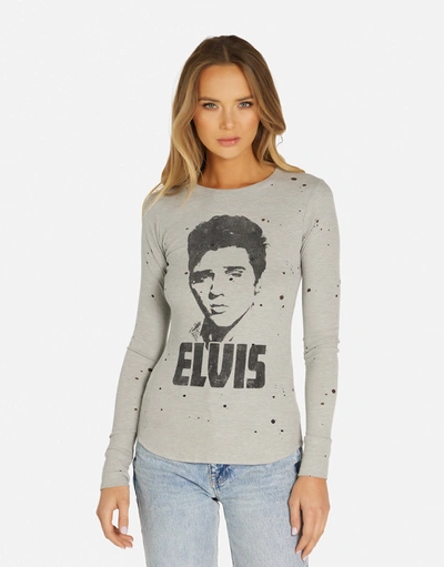 Lauren Moshi Kaylee Elvis Presley In Heather Grey