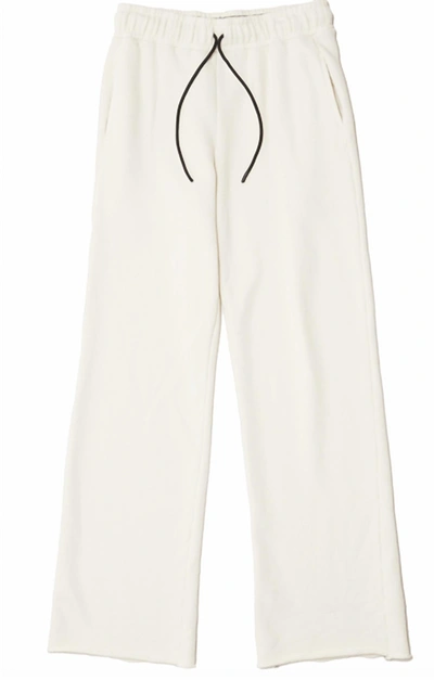 Cotton Citizen Brooklyn Trouser In Cream In White