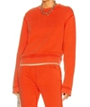 RTA Emilia Sweatshirt In Faded Orange