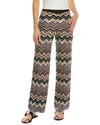 Missoni Zigzag Wool-blend Pant In Black