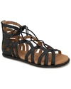 Gentle Souls By Kenneth Cole Break My Heart 3 Leather Sandal In Black