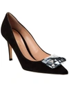 Gianvito Rossi Jaipur 100mm Crystal-embellished Pumps In Black