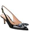 GIANVITO ROSSI LEATHER PUMP