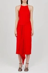 ACLER BERCY DRESS IN CHERRY