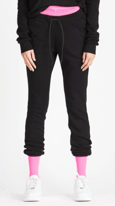 Cotton Citizen Aspen Sweatpant In Jet Black