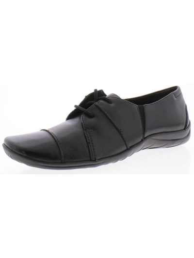 Walking Cradles Aurora Womens Leather Lace-up Oxfords In Black