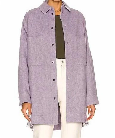 Iro Bardak Coat In Lilac In Purple