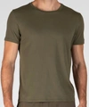 Atm Anthony Thomas Melillo Schoolboy Crewneck Tee In Army