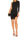 IRO IRO AURORA DRESS IN BLACK