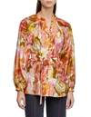 ACLER LAWSON BLOUSE IN PINK BOUQUET