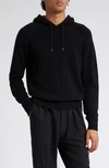 Tom Ford Men Seamless Cashmere Hoodie In Black
