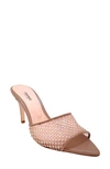 L Agence Bernardine Sandal In Cashew