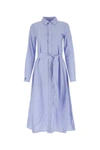 Polo Ralph Lauren Long Sleeves Chemisier Long Dress In Classicmediumblue