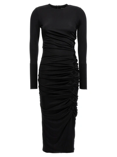 Versace La Vacanza Capsule Midi Dress Dresses Black