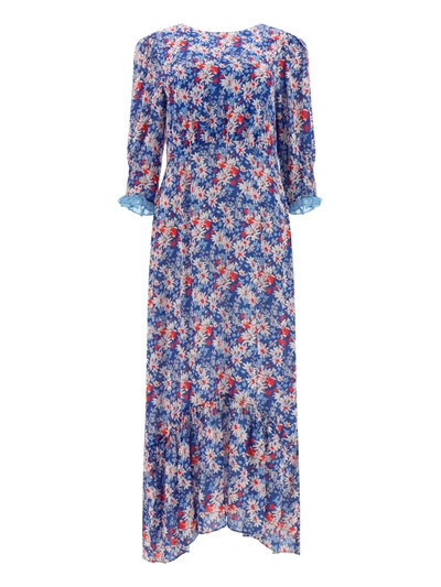 Rixo London Rixo Floral In Blue