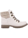 Cliffs By White Mountain Women's Pathfield Lace-up Hiking Boot In Winter White In White