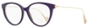 Moncler Women's Pantos Eyeglasses Ml5071 081 Violet/rose/gold 53mm In Multi