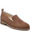 DR. SCHOLL'S SHOES AVENUE LUX WOMENS SUEDE SLIP ON LOAFERS