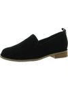 Dr. Scholl's Shoes Avenue Lux Womens Suede Slip On Loafers In Black