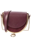 SEE BY CHLOÉ MARA LEATHER & SUEDE SHOULDER BAG